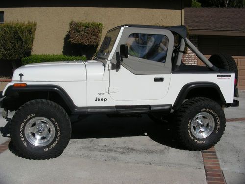 1988 jeep wrangler 4.2 efi complete restoration