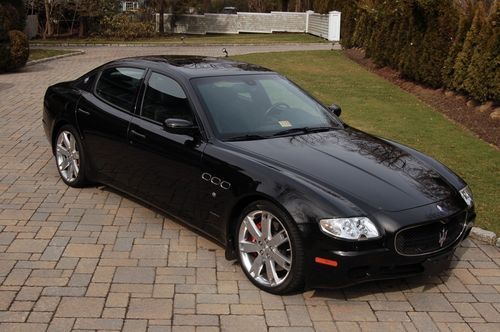 2008 maserati quattroporte sport gt s, 1-owner, clean carfax, alcantara, loaded