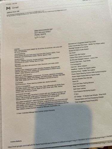 2017 McLaren 570, US $136,500.00, image 23