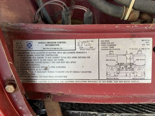 1974 MG MGB, US $99.00, image 22