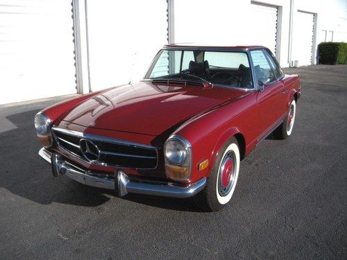 1970 mercedes benz  280sl w113 pagoda original 57,000 miles original fenders