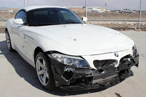 2012 bmw z4 roadster sdrive28i like new only 7k miles salvage repairable runs!!!