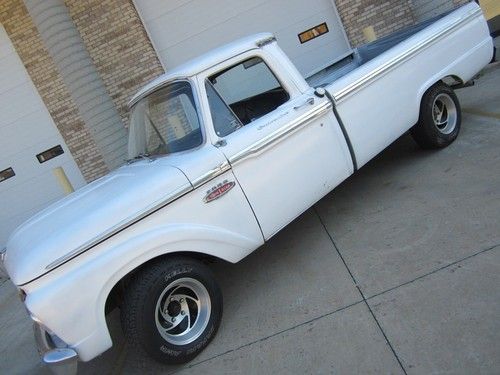 1966 ford f100 v8 manual 3 speed stick on the floor needs restoration