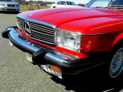 RARE MERCEDES BENZ 380SL CONVERTIBLE LOW MILES CLEAN V8 AUTO HARD SOFT TOPS, image 16