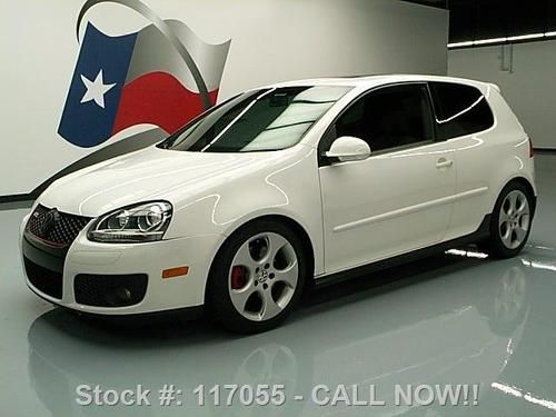 2008 volkswagen gti turbo auto sunroof paddle shift 70k texas direct auto