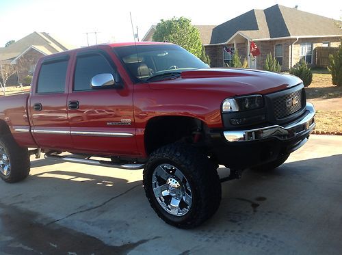 2002 gmc sierra 2500 hd slt crew cab pickup 4-door 6.6l