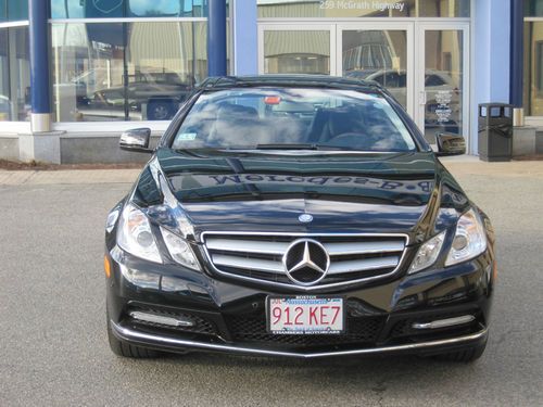 Certified 2012 mercedes-benz e-class e350 bluetec coupe matic amg sports package