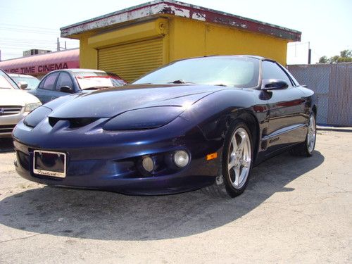 1998 pontiac firebird  coupe 2-door 3.8l with corvette polished wheels!