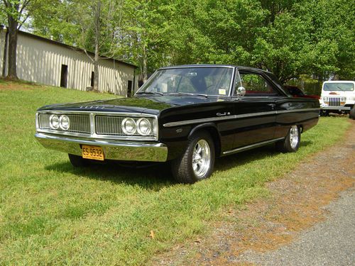 1966 dodge coronet factory 426 hemi 4 speed dana 60 black/black