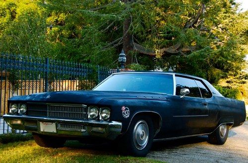 1971 buick electra 225 7.5l black deuce and quarter v8 muscle car  2door hardtop