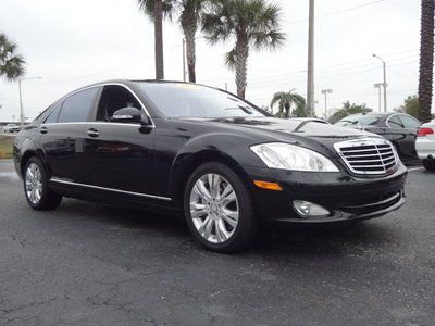 Beautiful 2009 mercedes benz s550 4matic fresh trade in! keyless and go! fl