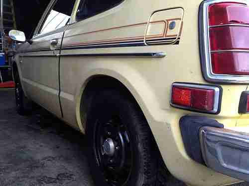 1977 Honda CVCC Hatchback Rare Automatic with Factory Air induction hood!, image 6