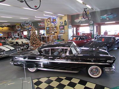 1958 chevrolet impala factory black 348 tri-power positraction, 2 door hardtop