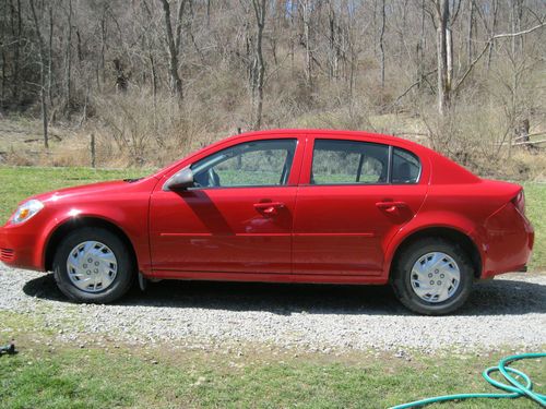 2005 chevrolet cobalt, red, 87608, miles base sedan 4-door 2.2l