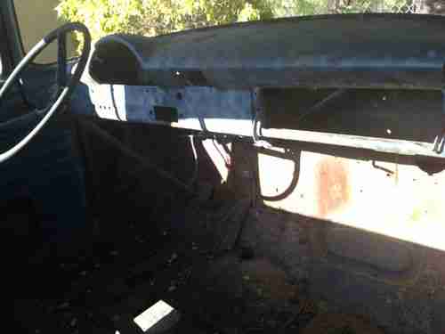 1956 ford f100 Pickup Truck Street Rod Rat Rod harvester International pick, image 7