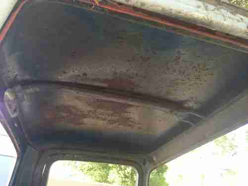 1956 ford f100 Pickup Truck Street Rod Rat Rod harvester International pick, image 14