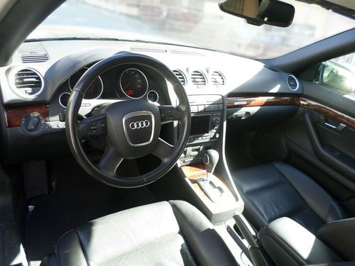 08 audi a4 cabriolet convertible 2.0 turbo quattro premium pkg convinence pkg