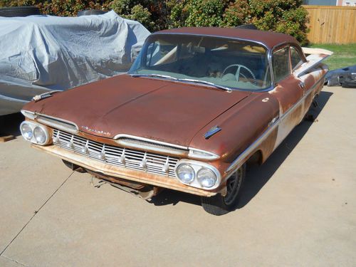 1959 chevy belair 2dr sedan project car