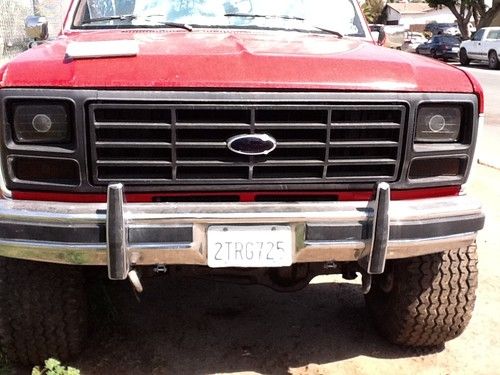 1985 ford bronco custom sport utility 2-door 5.8l