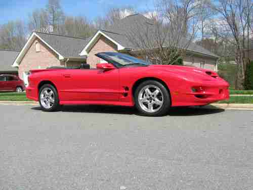 2002 Pontiac Firebird Trans Am Convertible 2-Door 5.7L, US $18,500.00, image 2