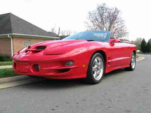 2002 Pontiac Firebird Trans Am Convertible 2-Door 5.7L, US $18,500.00, image 3