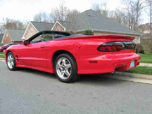 2002 Pontiac Firebird Trans Am Convertible 2-Door 5.7L, US $18,500.00, image 5