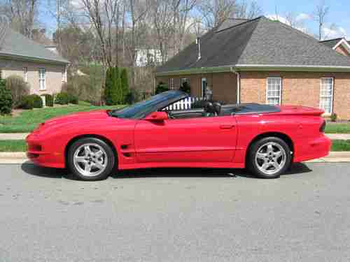 2002 Pontiac Firebird Trans Am Convertible 2-Door 5.7L, US $18,500.00, image 9