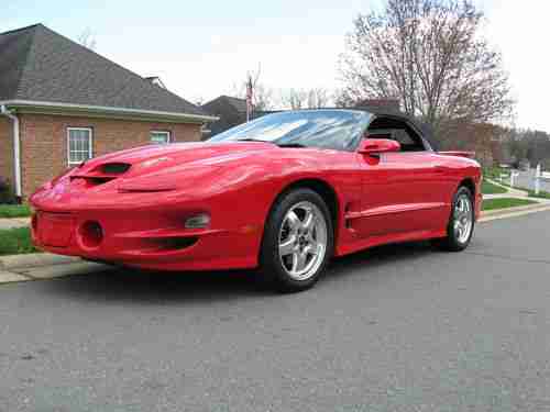 2002 Pontiac Firebird Trans Am Convertible 2-Door 5.7L, US $18,500.00, image 16