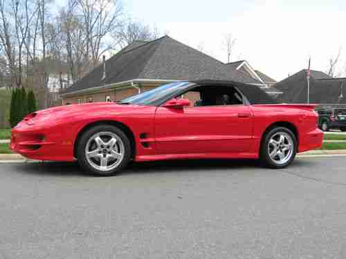 2002 Pontiac Firebird Trans Am Convertible 2-Door 5.7L, US $18,500.00, image 20