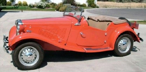 1952 mg td parts body panels hood fenders gas tank doors quarters tire rack ect