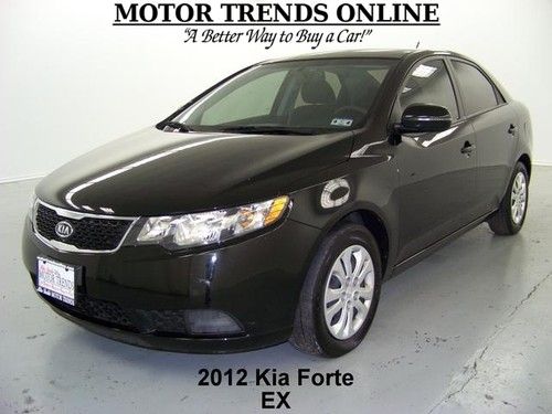 2012 kia forte ex 4 door bluetooth automatic cruise cd media audio 34k houston