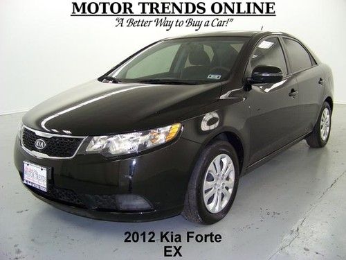 2012 kia forte ex 4 door bluetooth automatic cruise cd media audio 34k houston