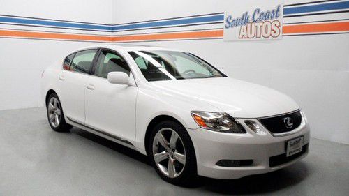 Lexus gs350, gs 350, leather, sunroof, xenon, pearl white! warranty, we finance!