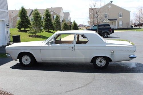 65 1965 dodge dart 2 door california car slant 6 coupe street rod mopar