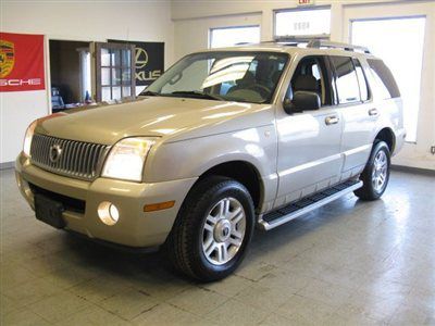 2005 mercury mountaineer premier awd roof htd lthr pkg sensors keyless $6495