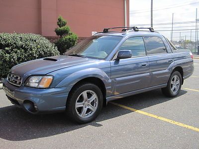 2005 subaru baja turbo, very rare, brand new turbo, low reserve! lqqk!