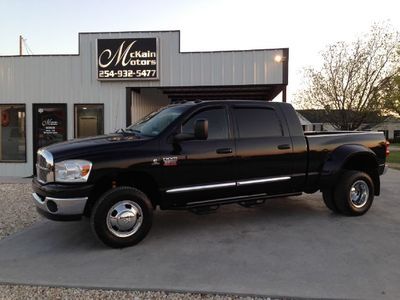 2008 dodge ram 3500 mega cab dually cummins diesel 4x4 automatic slt 6.7l