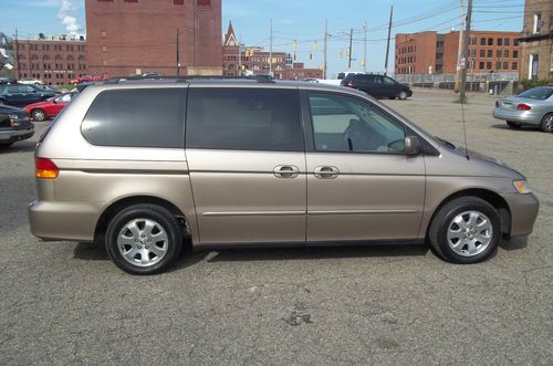 2003 honda odysses ex-l 3.5 auto leather 88k miles nice family van no reserve