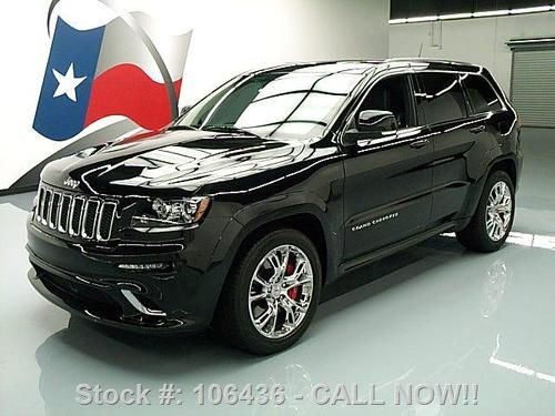 2012 jeep grand cherokee srt-8 4x4 hemi pano sunroof 6k texas direct auto