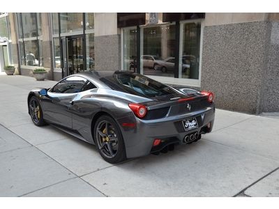 2011 Ferrari 458 Italia Coupe Grigio Silverstone 1 Owner Car Low Miles!!, US $278,800.00, image 6