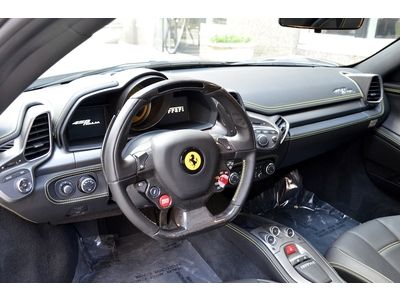 2011 Ferrari 458 Italia Coupe Grigio Silverstone 1 Owner Car Low Miles!!, US $278,800.00, image 9