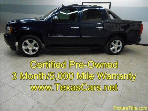 08 avalanche ltz 4wd leather certified warranty we finance!!!