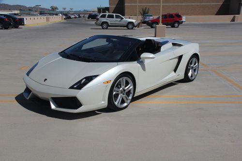 2009 lamborghini lp560-4 gallardo spyder. scandalous little law breaker