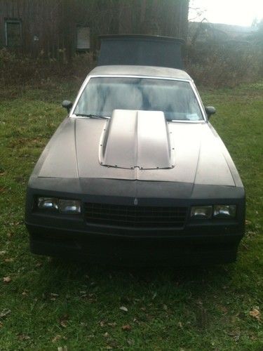 1983 monte carlo ss clone restore or race car 350 v8 turbo 350 trans no reserve!