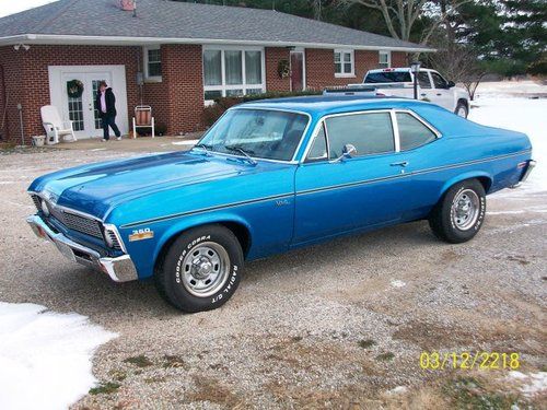 1972 chevrolet nova base coupe 2-door 5.7l