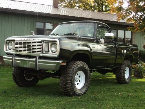 Find used 1977 Dodge W100 Power Wagon in Montrose, Pennsylvania, United ...