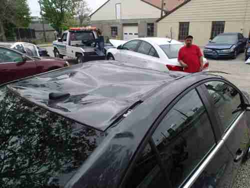 2013 Chevrolet Cruze LT, salvage, damaged, damaged, sedan, chevy,, image 9