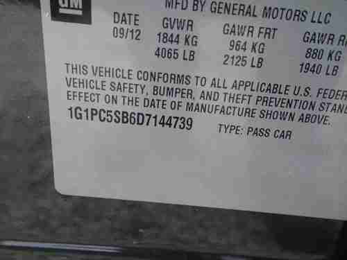 2013 Chevrolet Cruze LT, salvage, damaged, damaged, sedan, chevy,, image 21