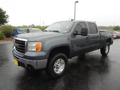 2008 gmc sierra sle  2500 hd 4x4 diesel 6.6l chrome wheels fog lamps a/c abs