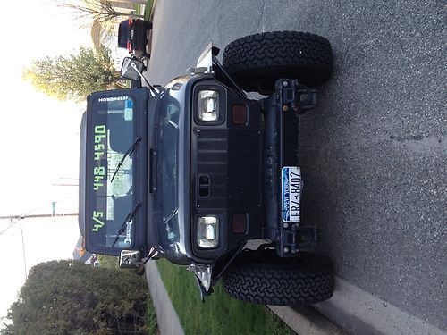 1991 jeep wrangler s sport utility 2-door 2.5l 5 speed 31" tires